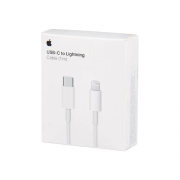 Cable para Iphone de Tipo C a Lightning 1 Metro Blanco